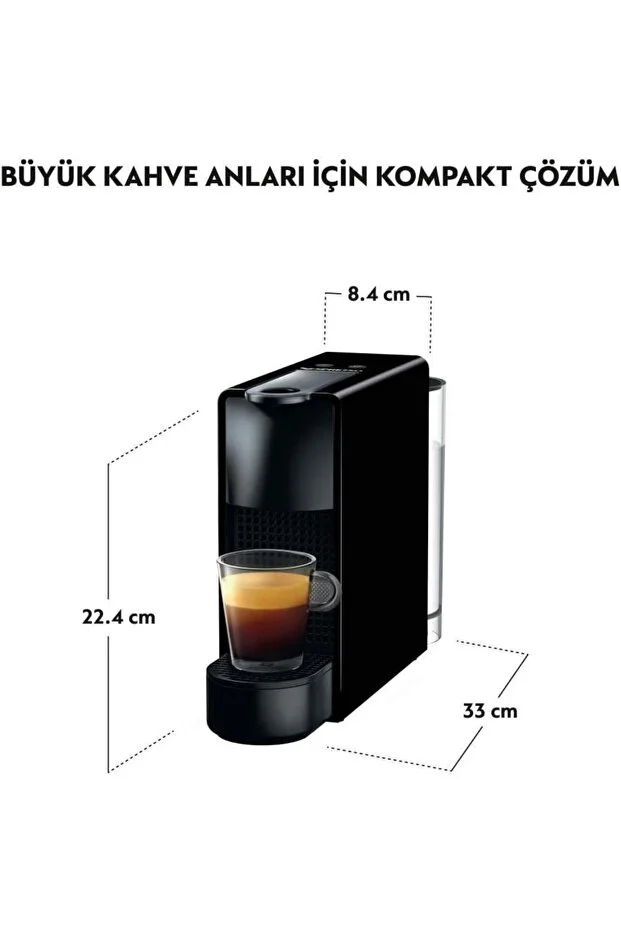 Nespresso C30 Essenza Mini Espresso Kahve Makinesi,Siyah